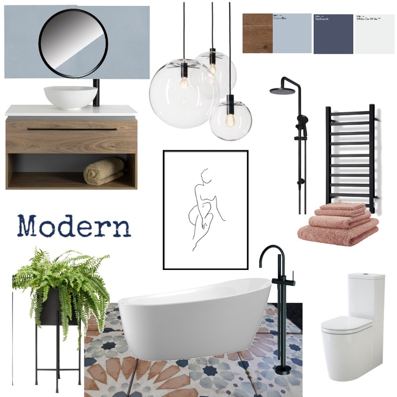 Bathroom Mood Board by KateLT on Style Sourcebook