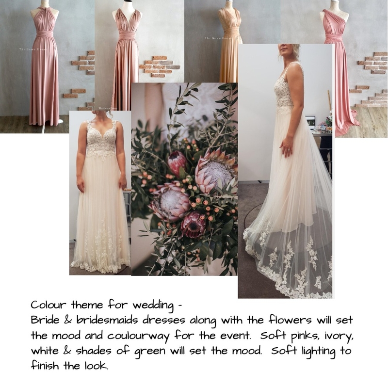 Bride &amp; bridesmaids Mood Board by LongrassStyle on Style Sourcebook