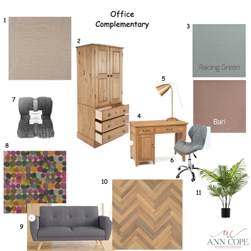 Office Complementary Mood Board by AnnCope on Style Sourcebook