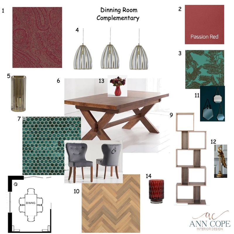 Dinning Room Mood Board by AnnCope on Style Sourcebook