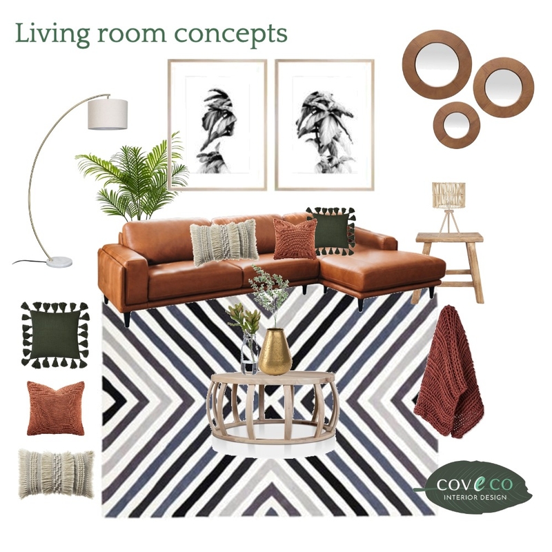 Living Room Concepts Mood Board by Coveco Interior Design on Style Sourcebook