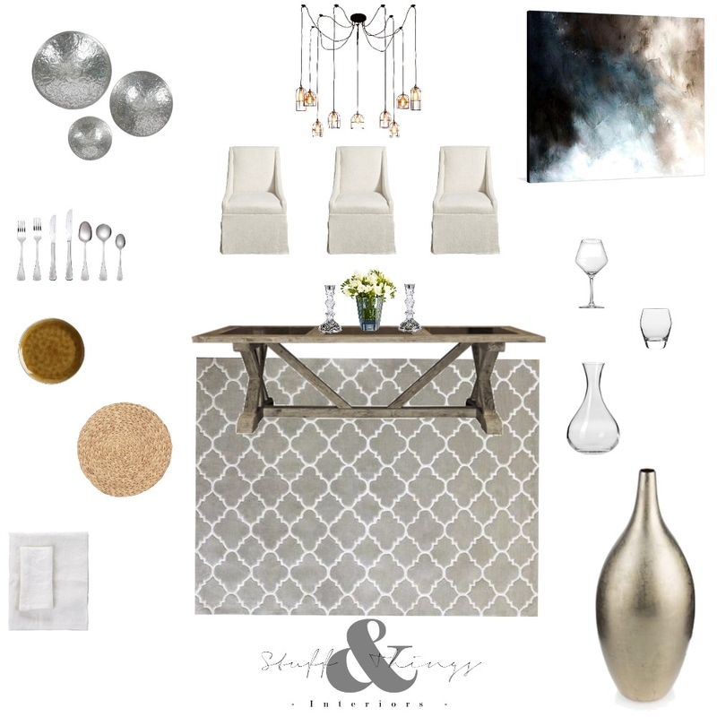 Dining Room Mood Board by StuffandThingsInteriors on Style Sourcebook