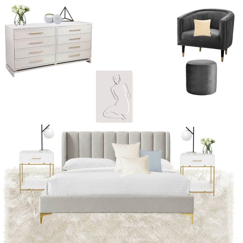 glam Mood Board by Mishehome on Style Sourcebook