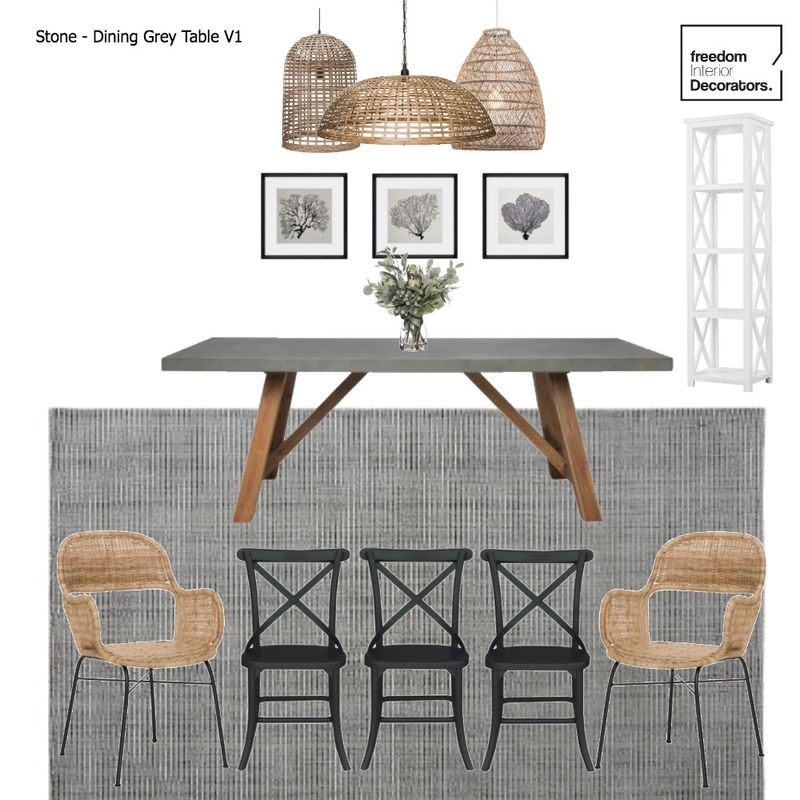 Stone - Dining Grey Table V1 Mood Board by fabulous_nest_design on Style Sourcebook