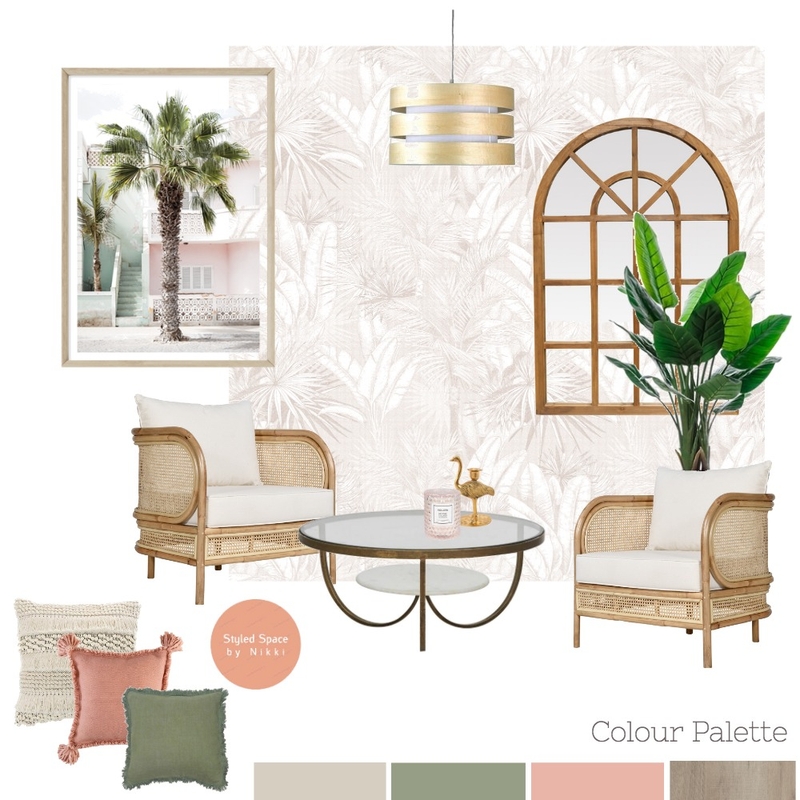 Boho Mood Board by styledspacebynikki on Style Sourcebook