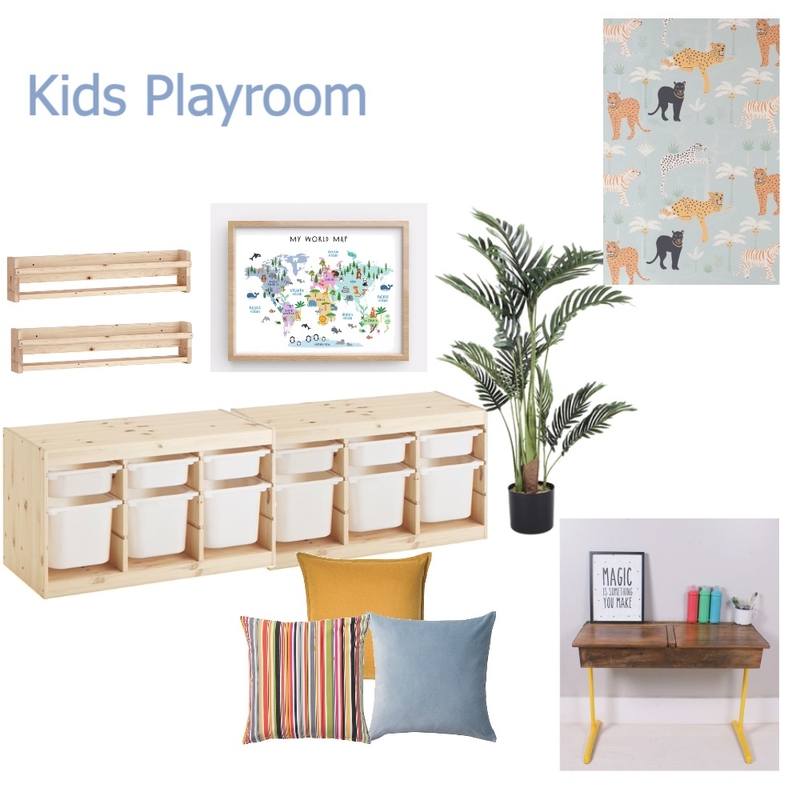 Kids Play Room Mood Board by The House of Lagom on Style Sourcebook