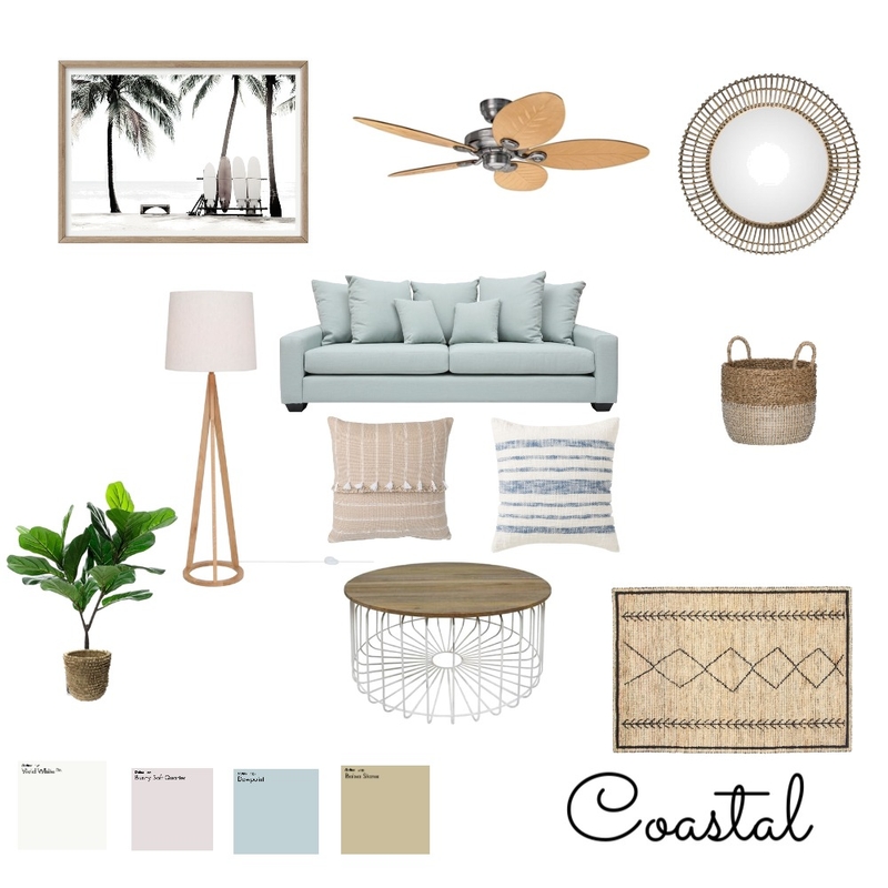 coastal Mood Board by michellelea on Style Sourcebook