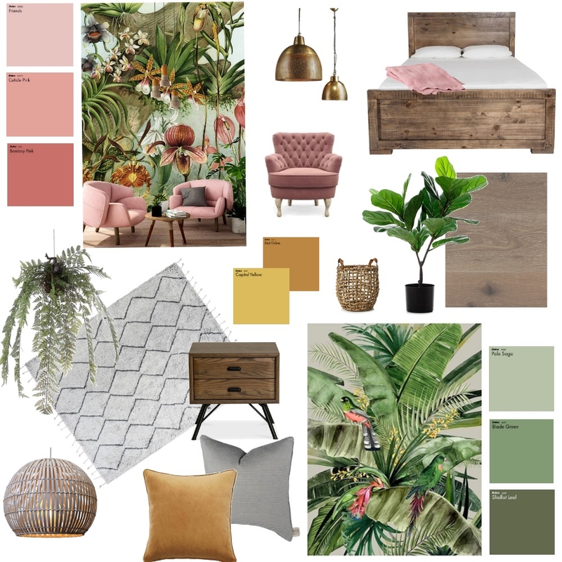 Tropical Mood Board by alexiawolf on Style Sourcebook