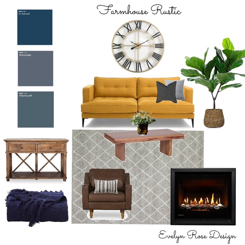Lisa Klassen Living Room Mood Board by Evelyn Rose Design on Style Sourcebook