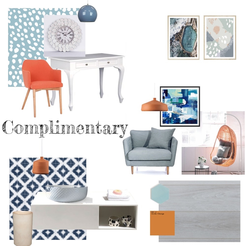 Complementary Mood Board by Measured Interiors on Style Sourcebook
