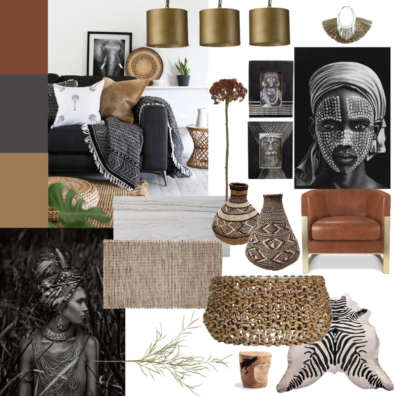 African Dream Mood Board by Martin on Style Sourcebook