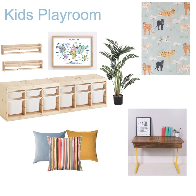 Couch Street Kids Playroom Mood Board by The House of Lagom on Style Sourcebook