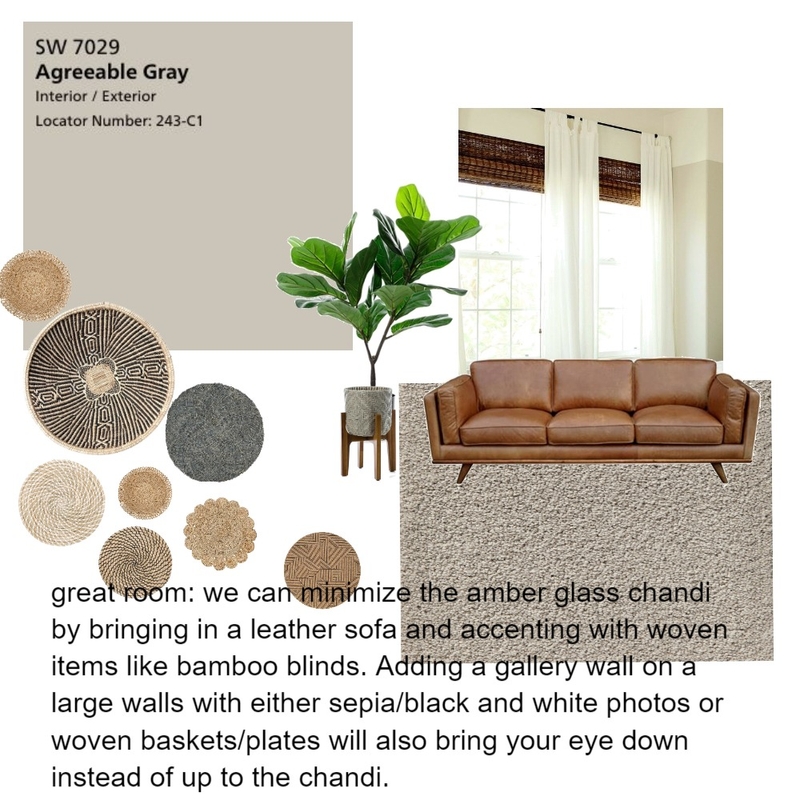 Hood Great Room Mood Board by creating a home that feels like a vacation on Style Sourcebook