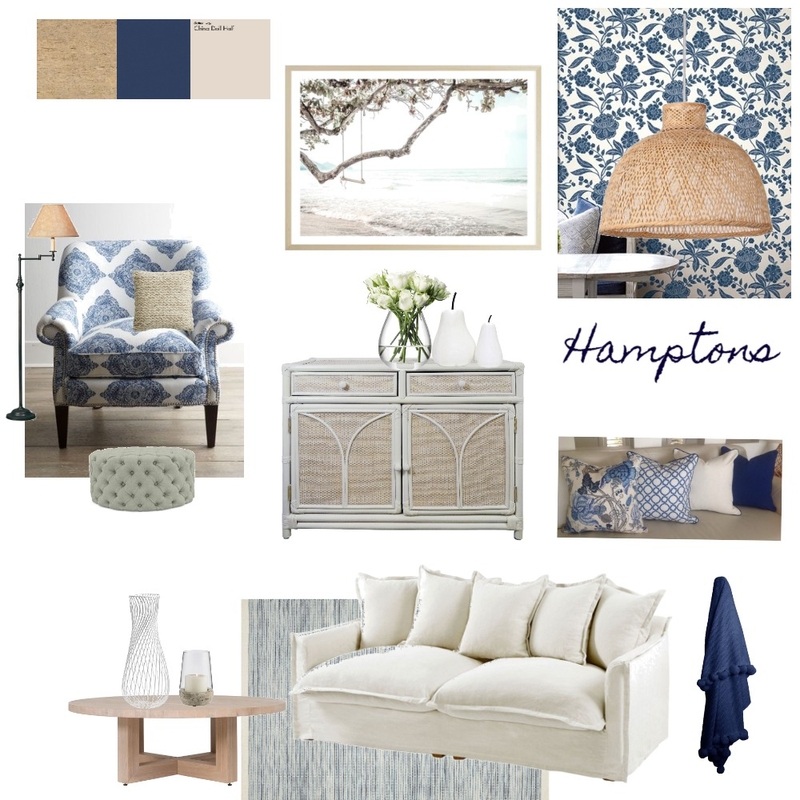 Hamptons Mood Board by KateLT on Style Sourcebook