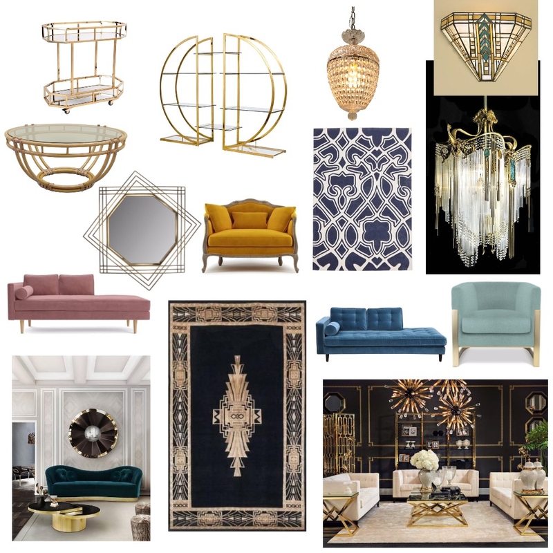 Art Deco Mood Board by MaureenGriffiths on Style Sourcebook