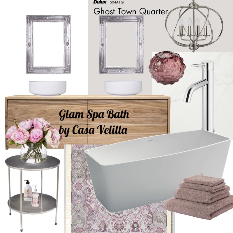 Glam Spa Bath(Lilac) Mood Board by Casa Velilla on Style Sourcebook