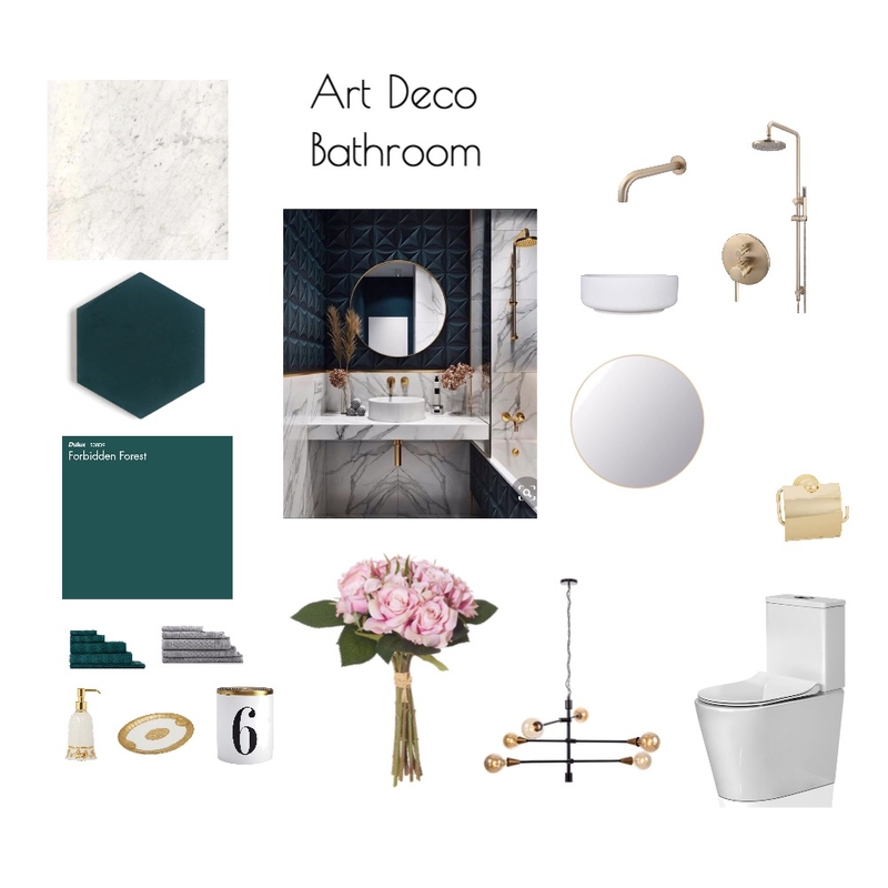 Art Deco Mood Board by MAJASOK on Style Sourcebook