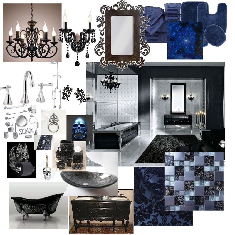 Gothic Mood Board Mood Board by smokeline on Style Sourcebook