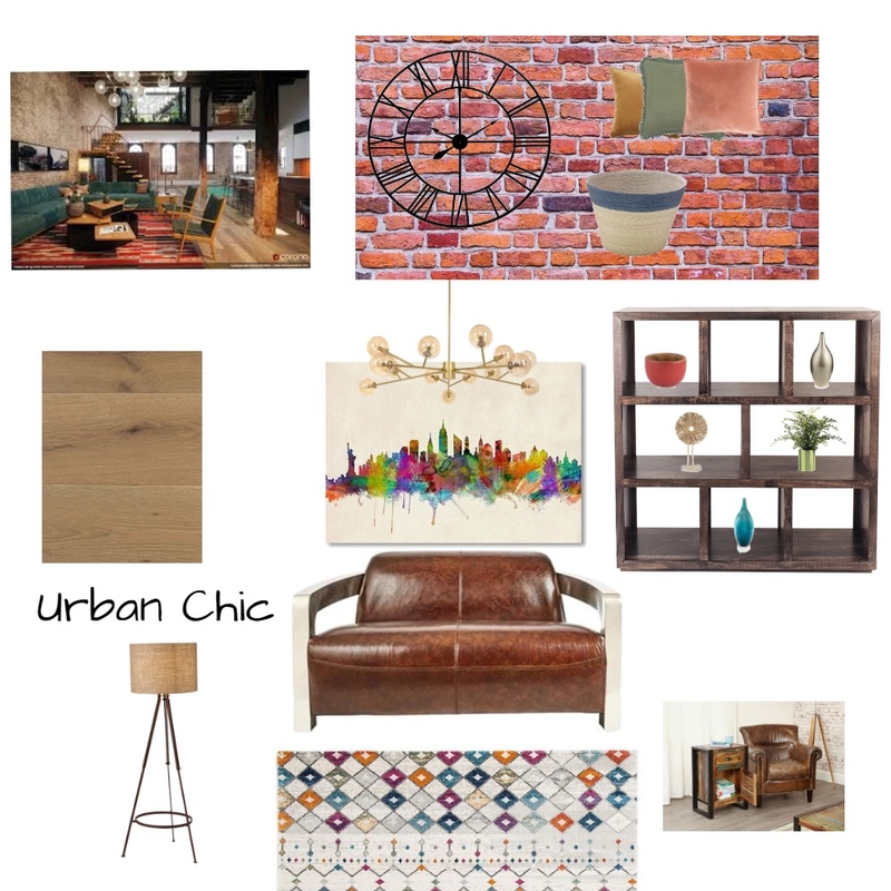 Urban Chic Mood Board by JTK on Style Sourcebook