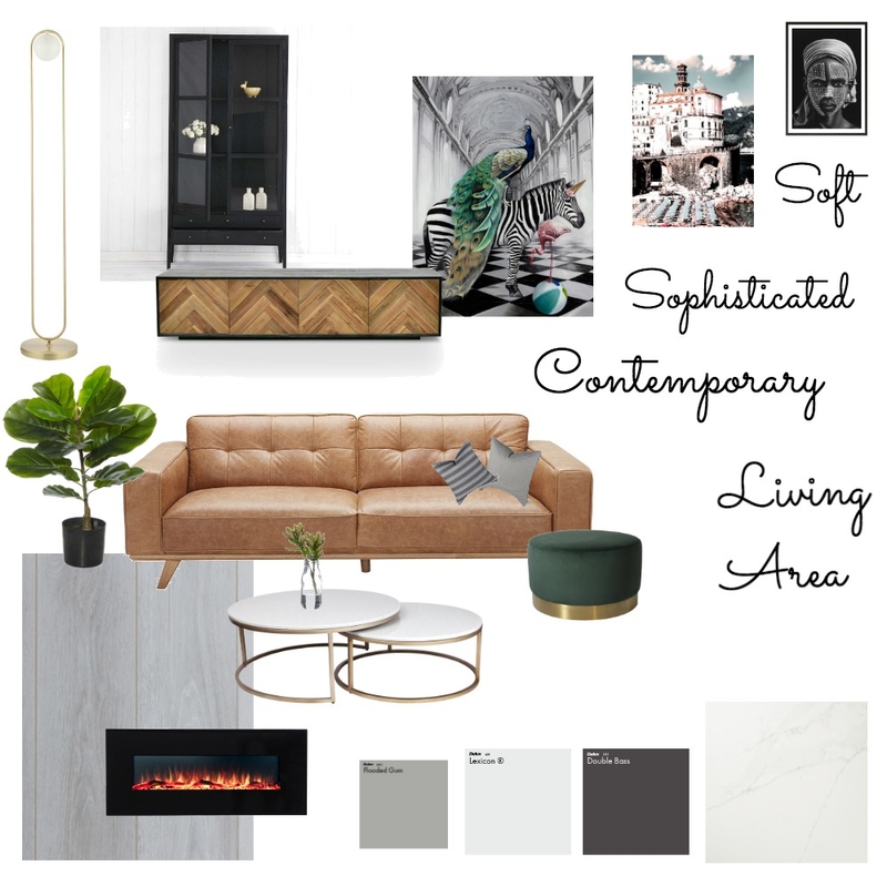 Living Area Mood Board by aaronrawlinson on Style Sourcebook