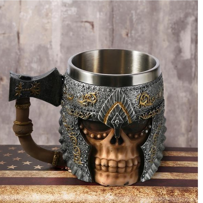 3D Axe ePacket Handle Viking Warrior 450ML Skull Mug Mood Board by accentpillowcasebaby on Style Sourcebook