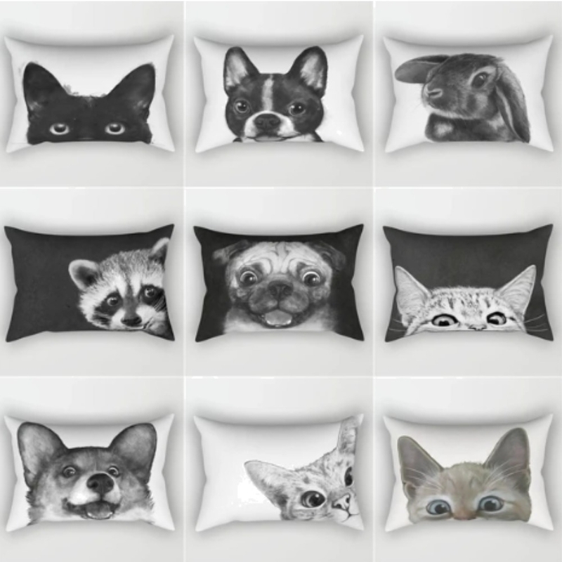 Animal Polyester decorative rectangular pillow Mood Board by accentpillowcasebaby on Style Sourcebook