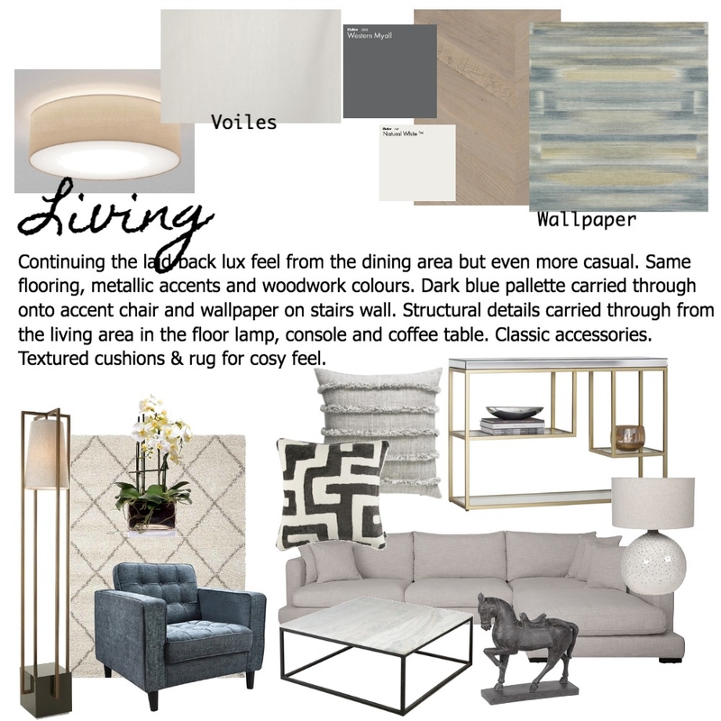 Assignment 9 Living Mood Board by KRBKRB on Style Sourcebook