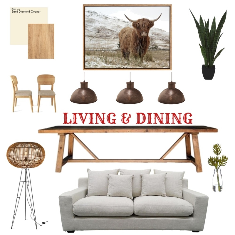 Living &amp; Dining Mood Board by Seasand.interiors on Style Sourcebook