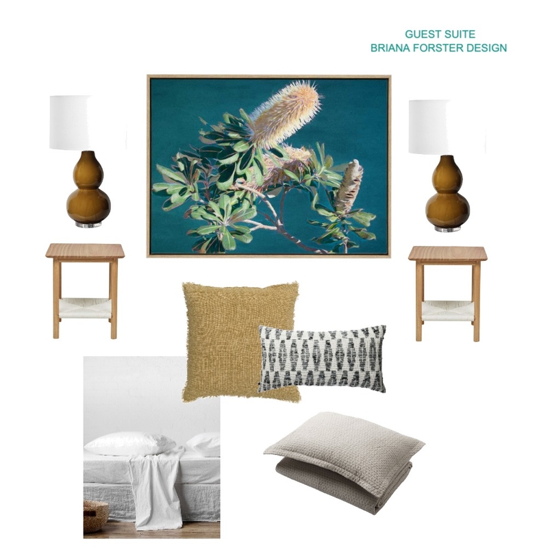 SWAY (CLARKE) GUEST Mood Board by Briana Forster Design on Style Sourcebook