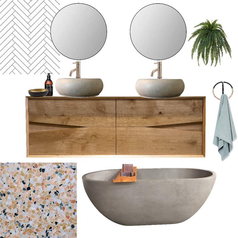 Master Bathroom Mood Board by restyle_studio_melbourne on Style Sourcebook