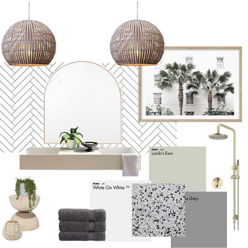 Plantation Bathroom 2 Mood Board by SALT SOL DESIGNS on Style Sourcebook