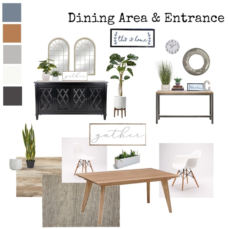Kagisano Dining &amp; Entrance Mood Board by Zellee Best Interior Design on Style Sourcebook
