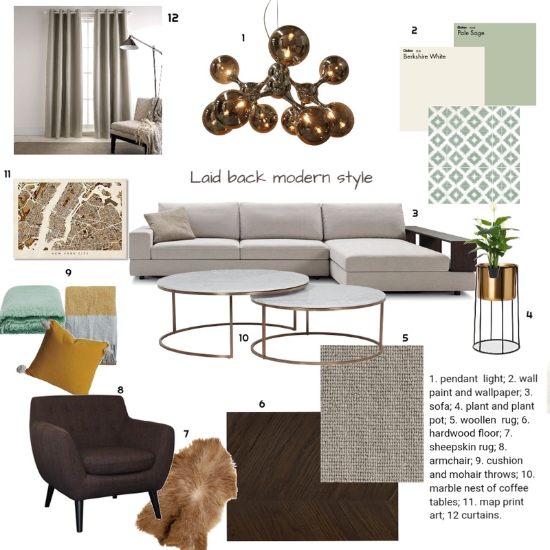 Laid back modern luxury Mood Board by sibongile on Style Sourcebook