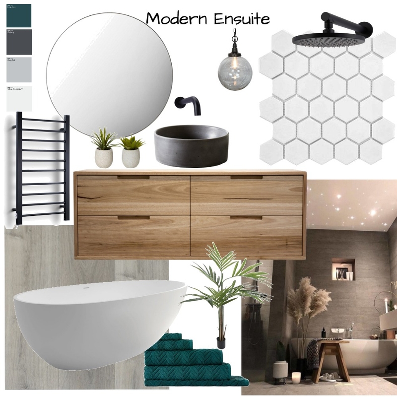 Bathroom Inspiration Assignment 3 Mood Board by caitlingould88 on Style Sourcebook