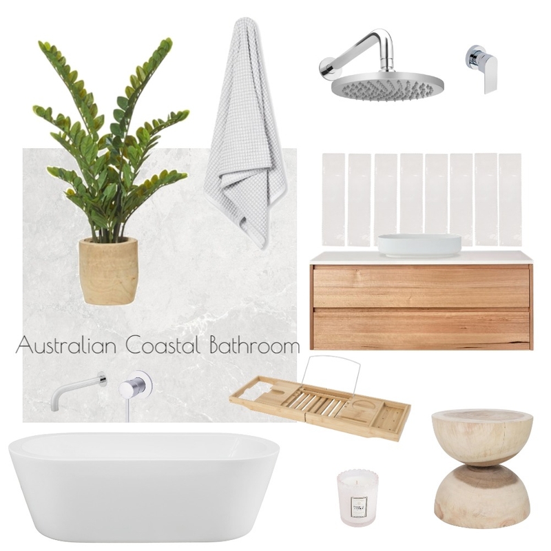 Australian Coastal Bathrrom Mood Board by MrsCama on Style Sourcebook