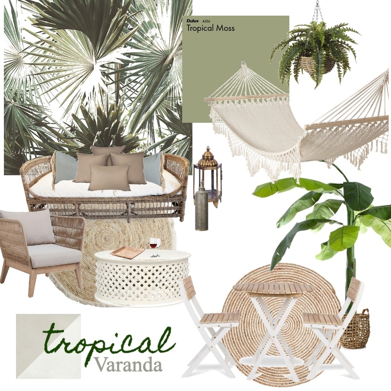 Tropical area Mood Board by Kahsouza on Style Sourcebook
