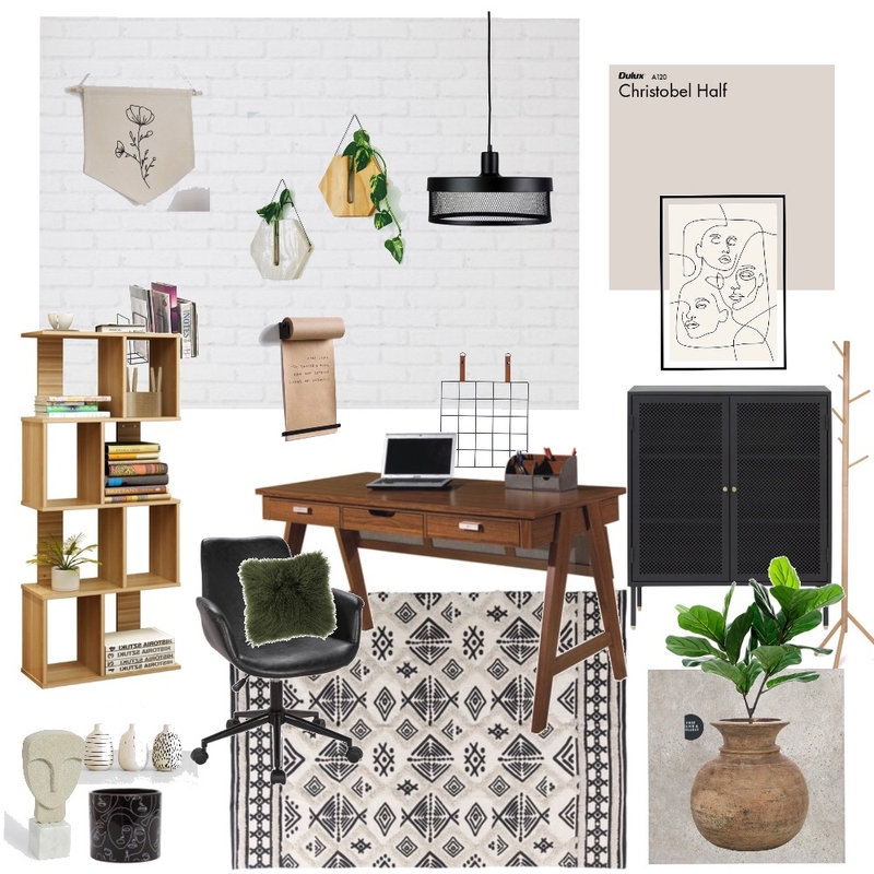 Industrial office Mood Board by House of savvy style on Style Sourcebook