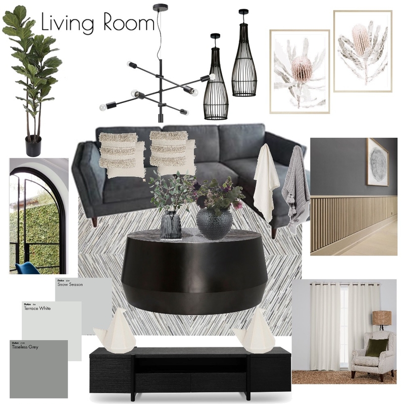 MM Living room Mood Board by kaledesignstudio on Style Sourcebook
