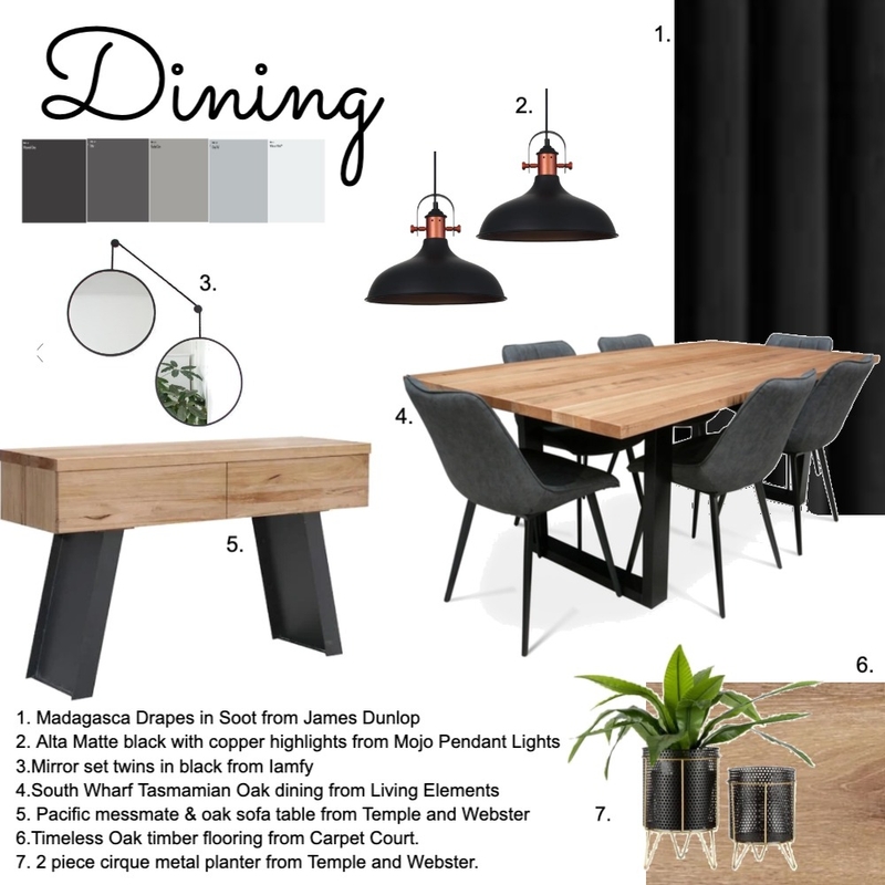 dining Mood Board by leticea11 on Style Sourcebook