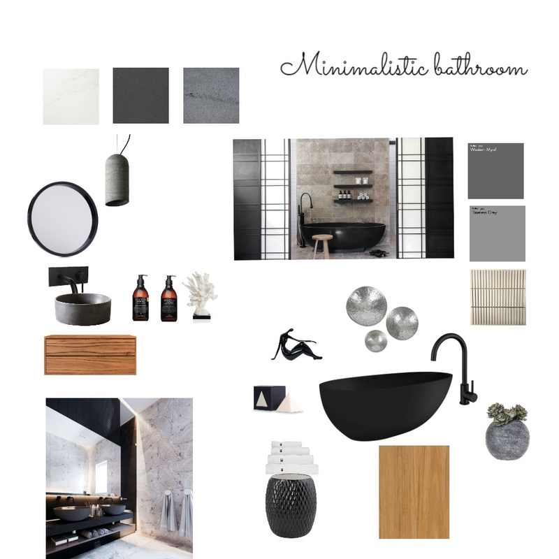Minimalistic bathroom Mood Board by Danche on Style Sourcebook