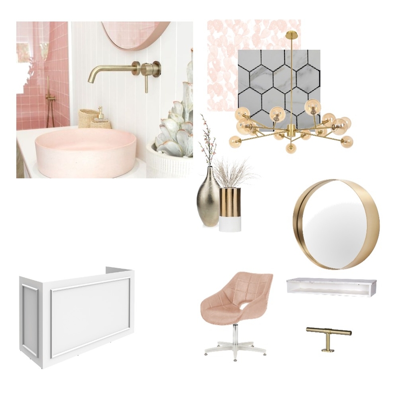 Pink bathroom inspo Mood Board by Bianca Strahan on Style Sourcebook