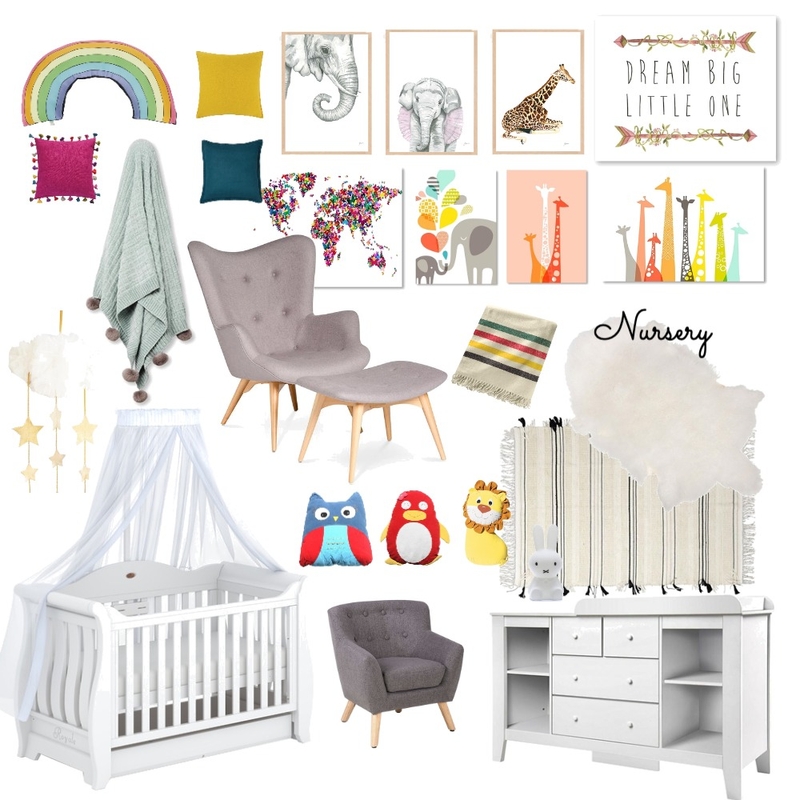 Nursery Mood Board by Lysaozie08 on Style Sourcebook