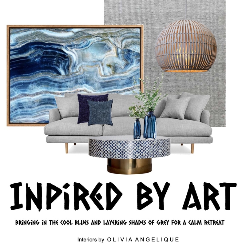 COOL CALM BLUES Mood Board by Flawless Interiors Melbourne on Style Sourcebook