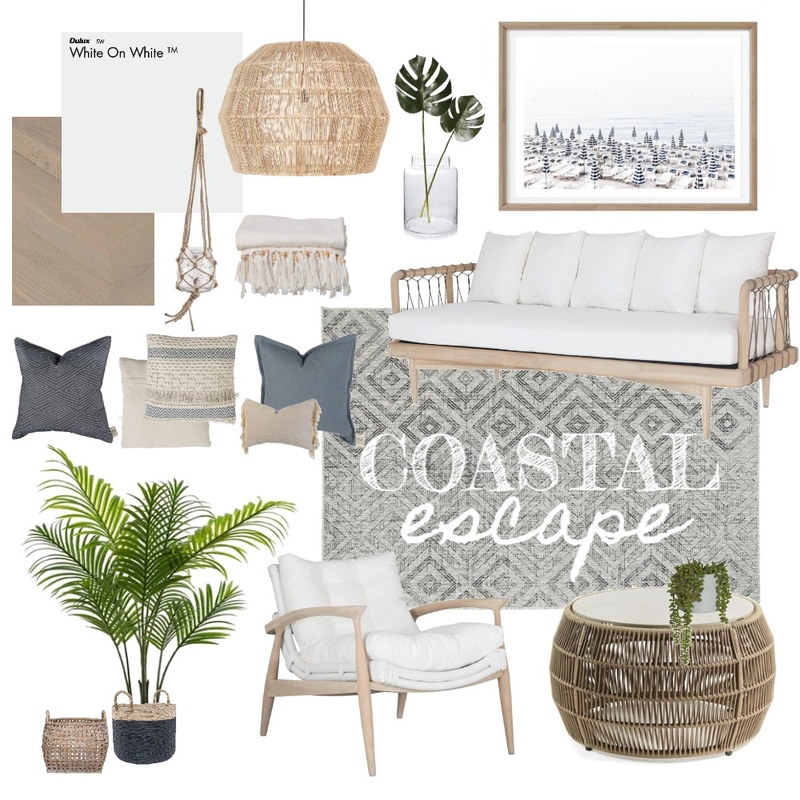 Coastal Escape Mood Board by gchinotto on Style Sourcebook