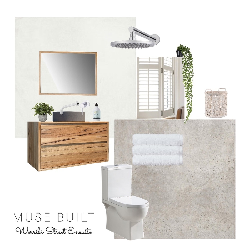 Werribi Street Ensuite Mood Board by MuseBuilt on Style Sourcebook