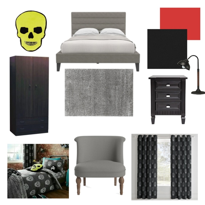 Sams Room Mood Board by giraffe on Style Sourcebook