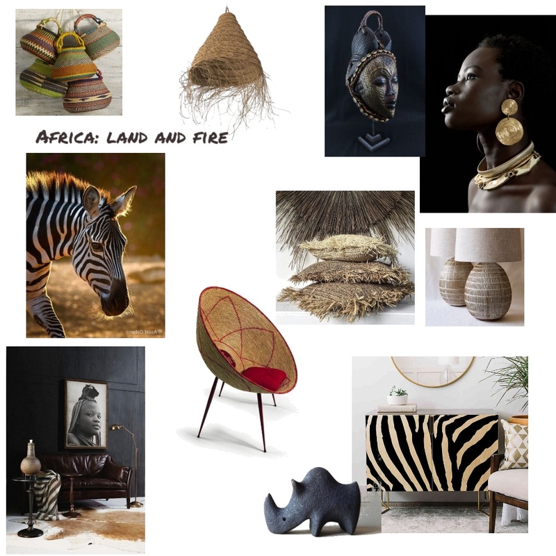 African style Mood Board by Alessandra-Salso on Style Sourcebook