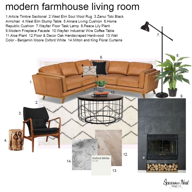 IDI Module 9 Living Room Mood Board by Nbyrtus on Style Sourcebook
