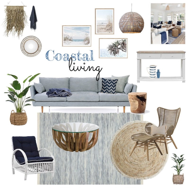Coastal Living Mood Board by fionajane on Style Sourcebook