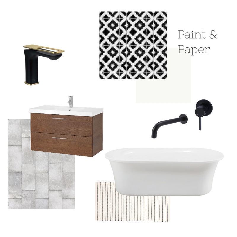 Basement Bathroom Mood Board by Mayandco on Style Sourcebook